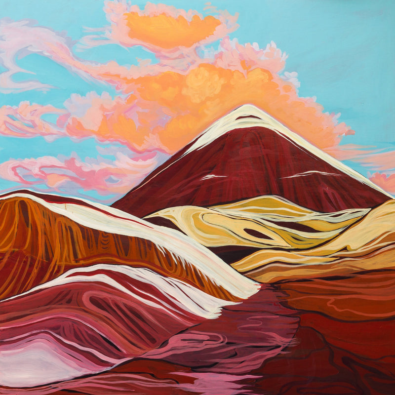 "Desert Electric" Art Print by Riley Lubich