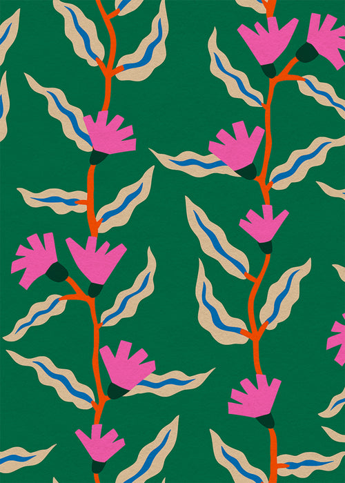 "Floral" Greeting Card Designed by Holli Zollinger