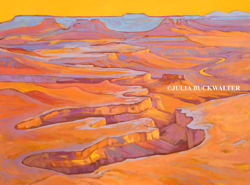 "Gold Dust" Art Print by Julia Buckwalter