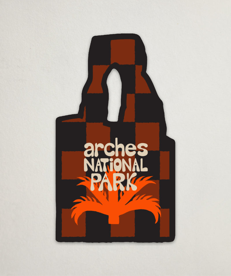 "Arches" Sticker by Holli Zollinger