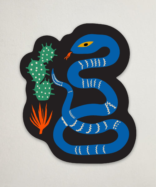 "Snake" Sticker by Holli Zollinger