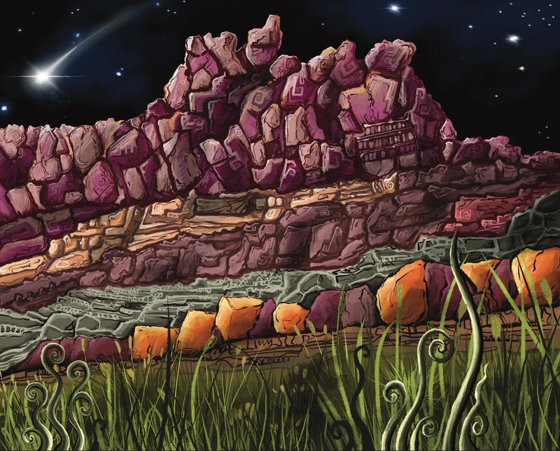 "Lions Park Lights" Art Print by Tamar Phillips