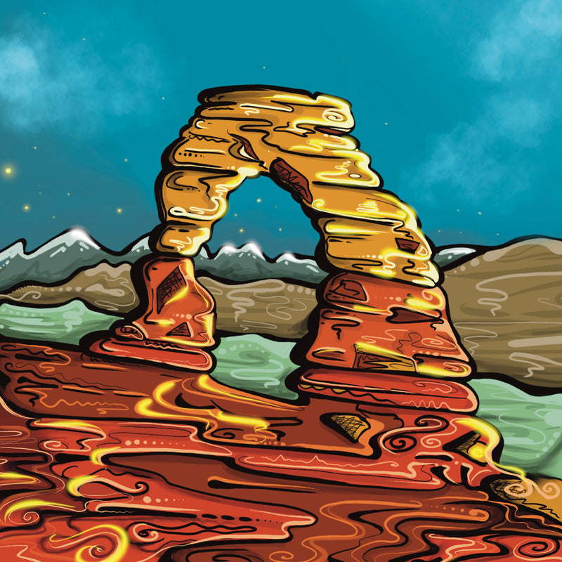 "Delicate Arch" Art Print by Tamar Phillips