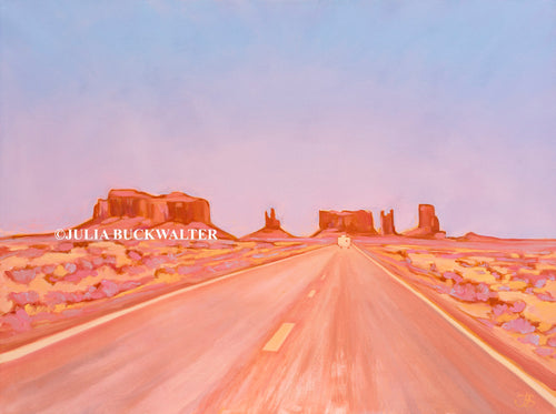 "Runnin' Down A Dream" Art Print by Julia Buckwalter