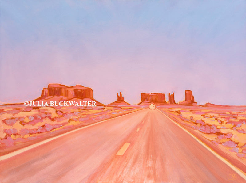 "Runnin' Down A Dream" Art Print by Julia Buckwalter