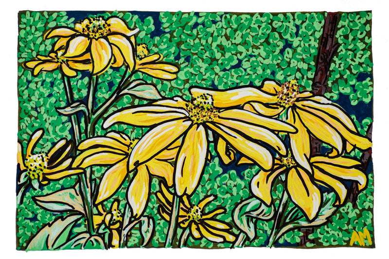 "Yellow on the Colorado" Art Print by Abster Artz